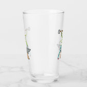 Blacksmithing Stickman Glas (Rechts)