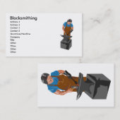Blacksmithing Visitekaartje (Voorkant / Achterkant)