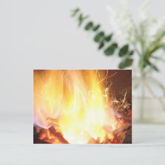 Blacksmith's forge briefkaart (Staand voorkant)