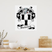 Blackstock Family Crest Poster (Keuken)