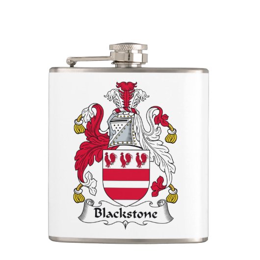 Blackstone Family Crest Heupfles (Voorkant)