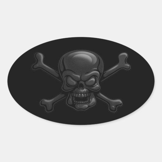 Blackstone Ovale Sticker (Voorkant)