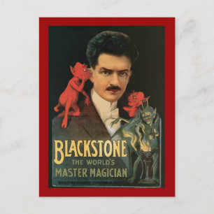 Blackstone 's Werelds meester Magiciër Briefkaart