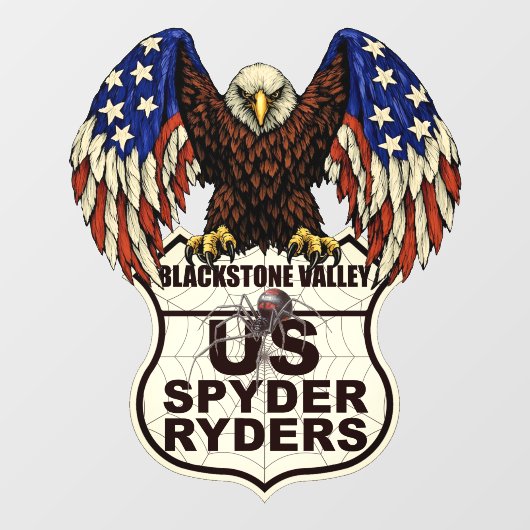 Blackstone Valley Chapter - Sticker Adelaar Logo (Vel)