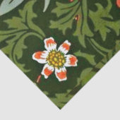 Blackthorn, beroemd William Morris-patroon, Tissuepapier (Detail)