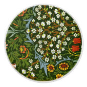 Blackthorn, een ontwerp van William Morris, Keramische Knop (Voorkant)