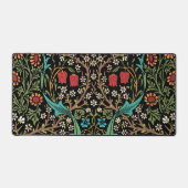 Blackthorn Meadow Floral William Morris Bureaumat (Voorkant)