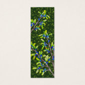 Blackthorn takken met Initialen Mini Visitekaartjes (Achterkant)