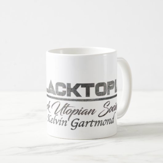 Blacktopia Kelvin Mug (Devant droit)