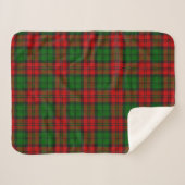 Blackwatch Campbell Tartan Red Green Plaid (Devant (Horizontal))