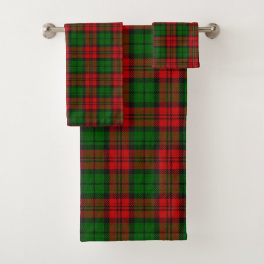 Blackwatch Campbell Tartan Red Green Plaid (En situation)