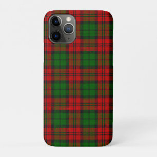 Blackwatch Campbell Tartan Rood Groen Plaid iPhone 11 Pro Hoesje