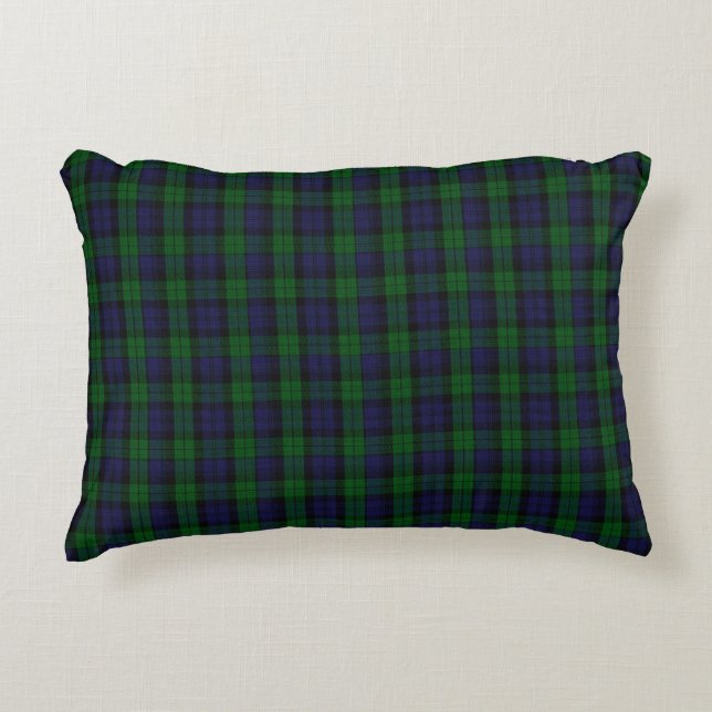 Blackwatch Tartan Accent Kussen (Voorkant)