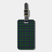 Blackwatch Tartan Bagagelabel (Voorkant verticaal)