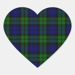Blackwatch tartan Campbell clan Hart Sticker