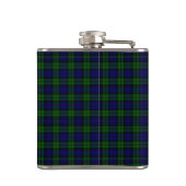 Blackwatch tartan Campbell clan Heupfles (Achterkant)