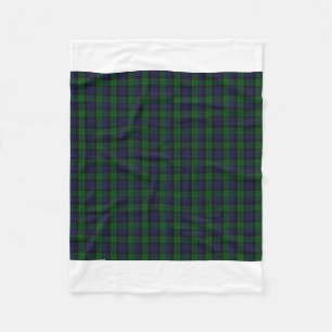 Blackwatch Tartan Fleece Deken