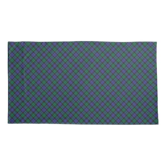 Blackwatch Tartan Royal Scottish Pset Pattern Kussensloop (Achterkant)