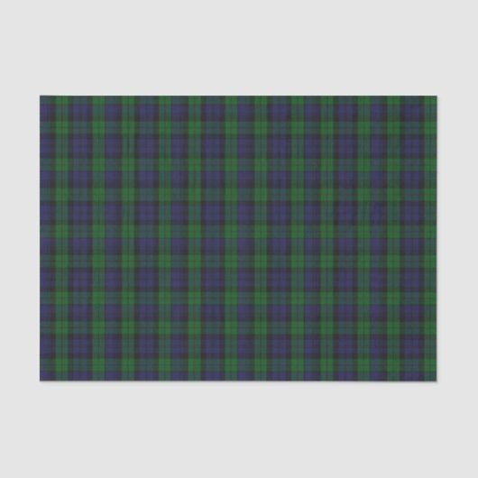 Blackwatch Tartan Tissuepapier (Voorkant)