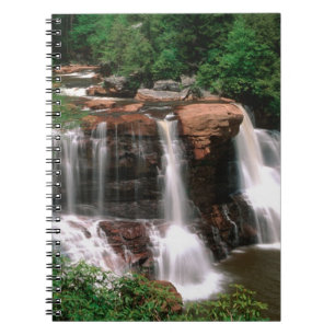 Blackwater Herfsten, West Virginia, schilderachtig Notitieboek