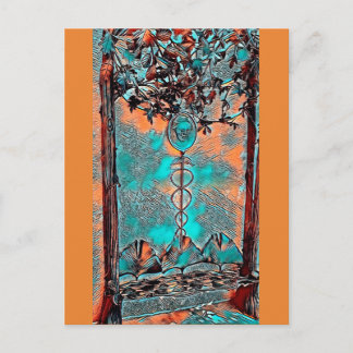 Blackwell Bench Art Briefkaart