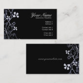 BlackWhite Florali Visitekaartje (Voorkant / Achterkant)