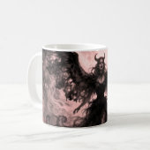 Blackwing Moon - AI Fantasy Digital Art Print Koffiemok (Voorkant links)