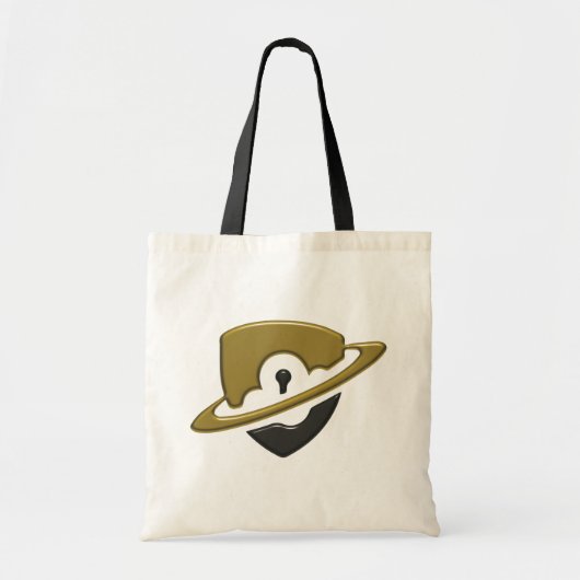 Blackwood logo tas - zwart/goud (Voorkant)