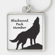 Blackwood Pack Member Sleutelhanger