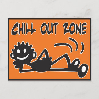 Blacky Chill Out Briefkaart