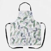 Blad en Bloem Bloemen Schort (Voorkant)