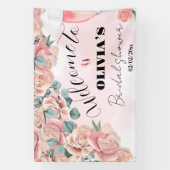 blad - en prosecco - vrijgezellenfeest - welkomstt spandoek (Verticaal)