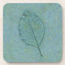 Blad Fossiel Bier Onderzetter