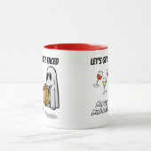 Blad met gezichtsveld Happy Hallowine Mok (Midden)