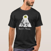 Blad Music Ghost Halloween T-shirt (Voorkant)