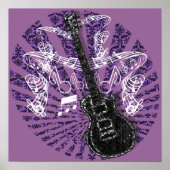 blad Music Rock N Roll Poster (Voorkant)