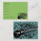 blad Music Rock N Roll Visitekaartje (Voorkant / Achterkant)