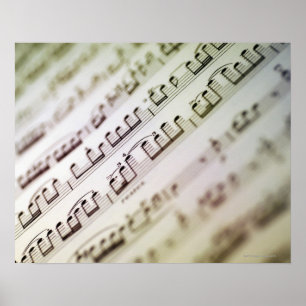 Blad Muziek 11 Poster