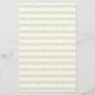 Blad Muziek Briefpapier