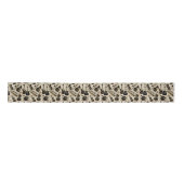 Blad Muziek en instrumenten zwart/goud ID481 Lint (Voorkant)