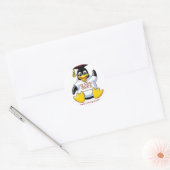 Blad van 20 Afstuderen Penguin Stickers (Envelop)