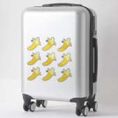 Blad van Banaan Stickers (Koffer)