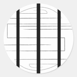 Blad van Labyrint Stickers