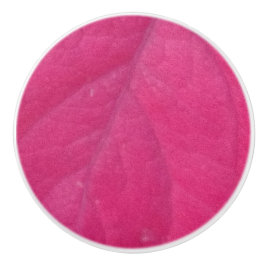 blad van Paarse Herfst Keramische Knop