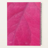 blad van Paarse Herfst Planner (Achterkant)