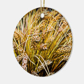 Blad van tarwe - Hartelijk dank Keramisch Ornament (Links)