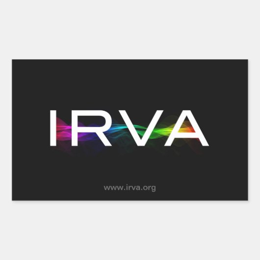 Blad van Vier Rechthoekige Sticker (Voorkant)