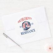 Blad van zes stickers (Envelop)