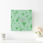 Blad Vierkante Klok (Huis)