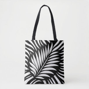 Blad Zebra Stripes stijl Draagtas
